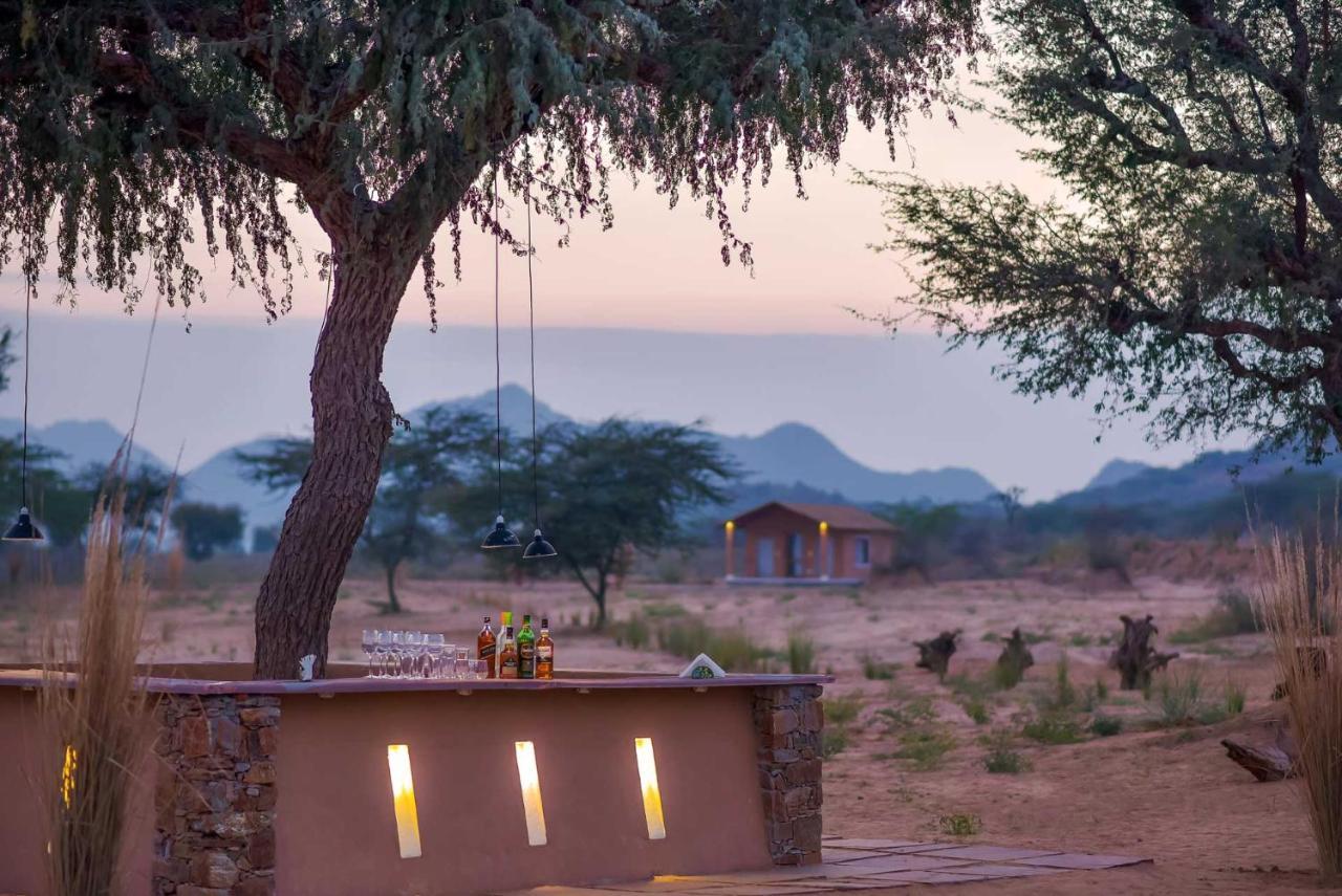 Camp Lands End Hotell Pushkar Exteriör bild