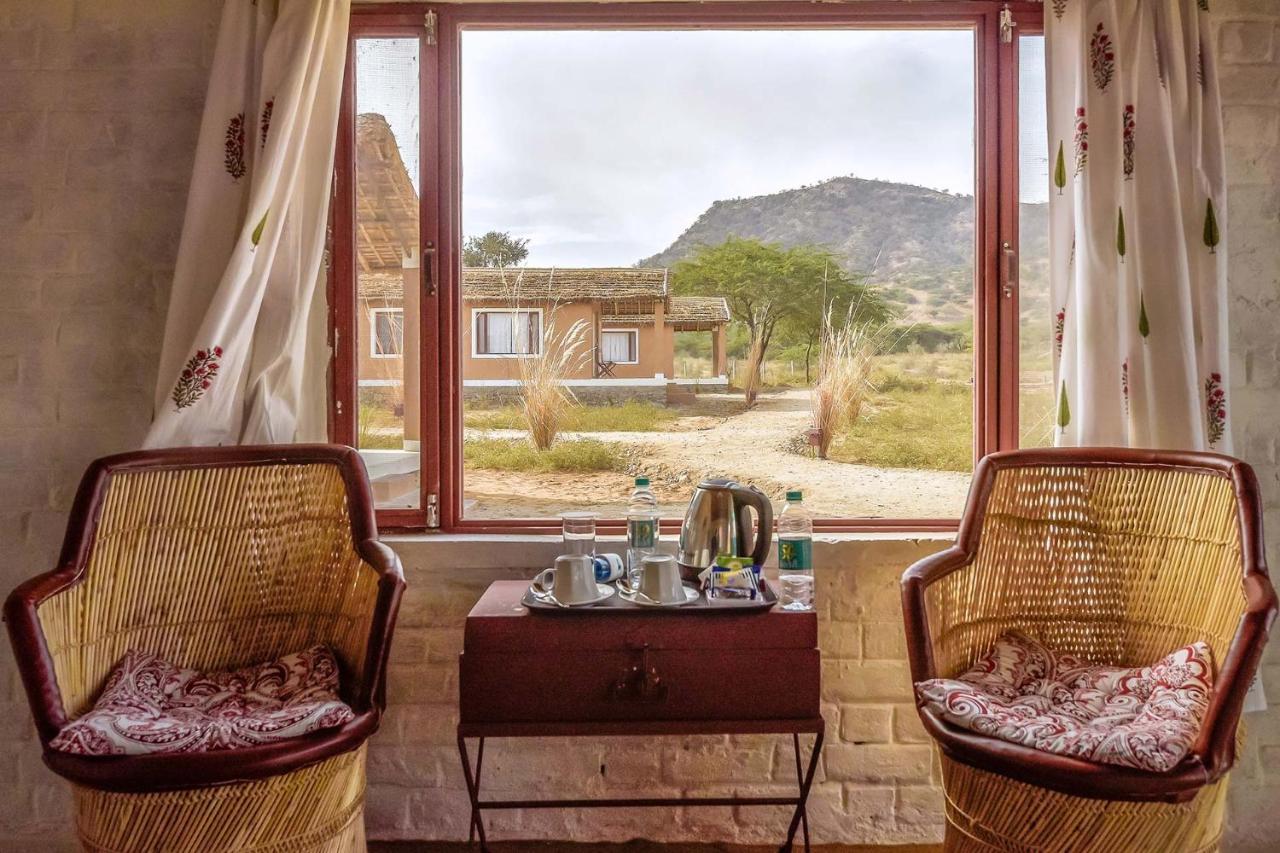 Camp Lands End Hotell Pushkar Exteriör bild