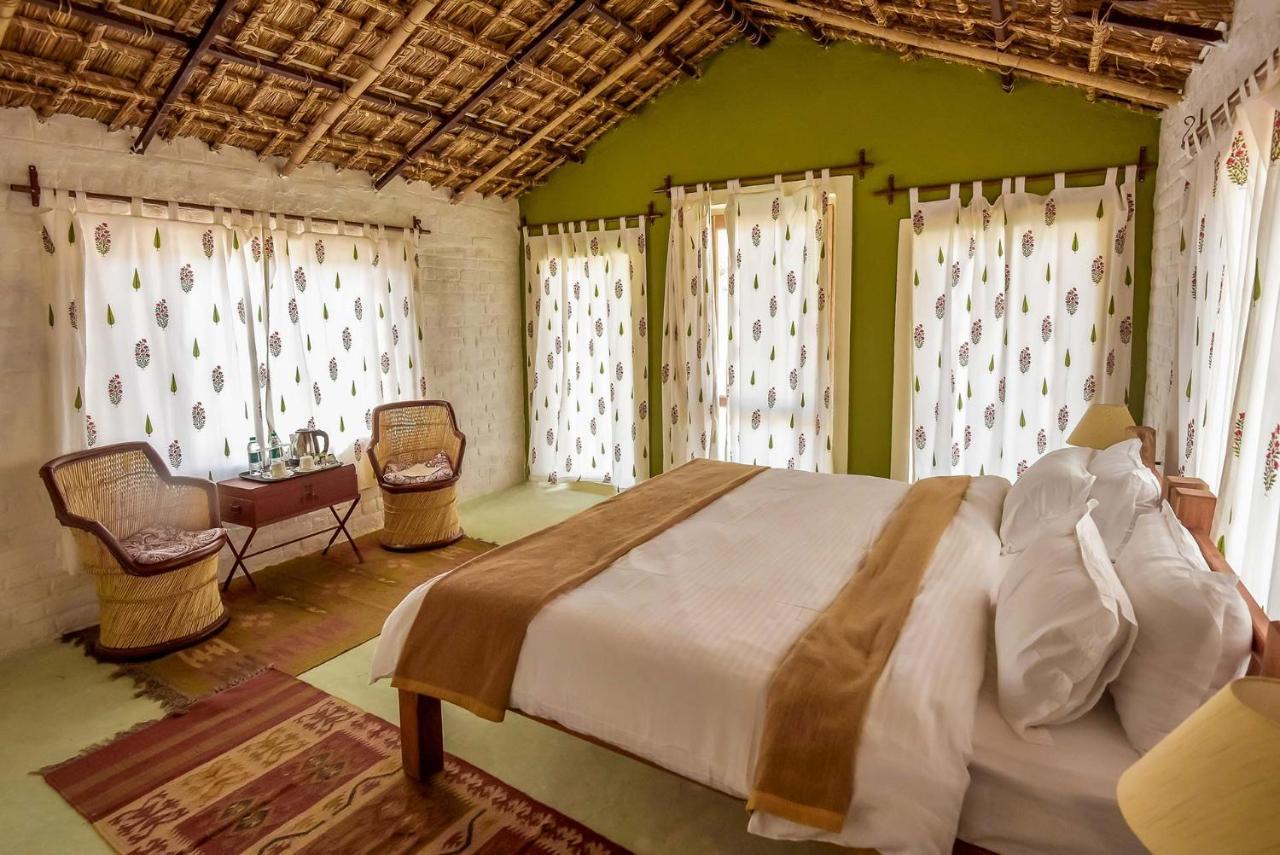 Camp Lands End Hotell Pushkar Exteriör bild