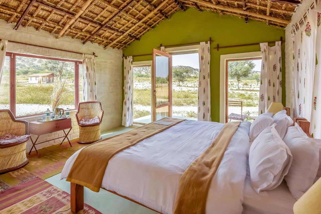 Camp Lands End Hotell Pushkar Exteriör bild