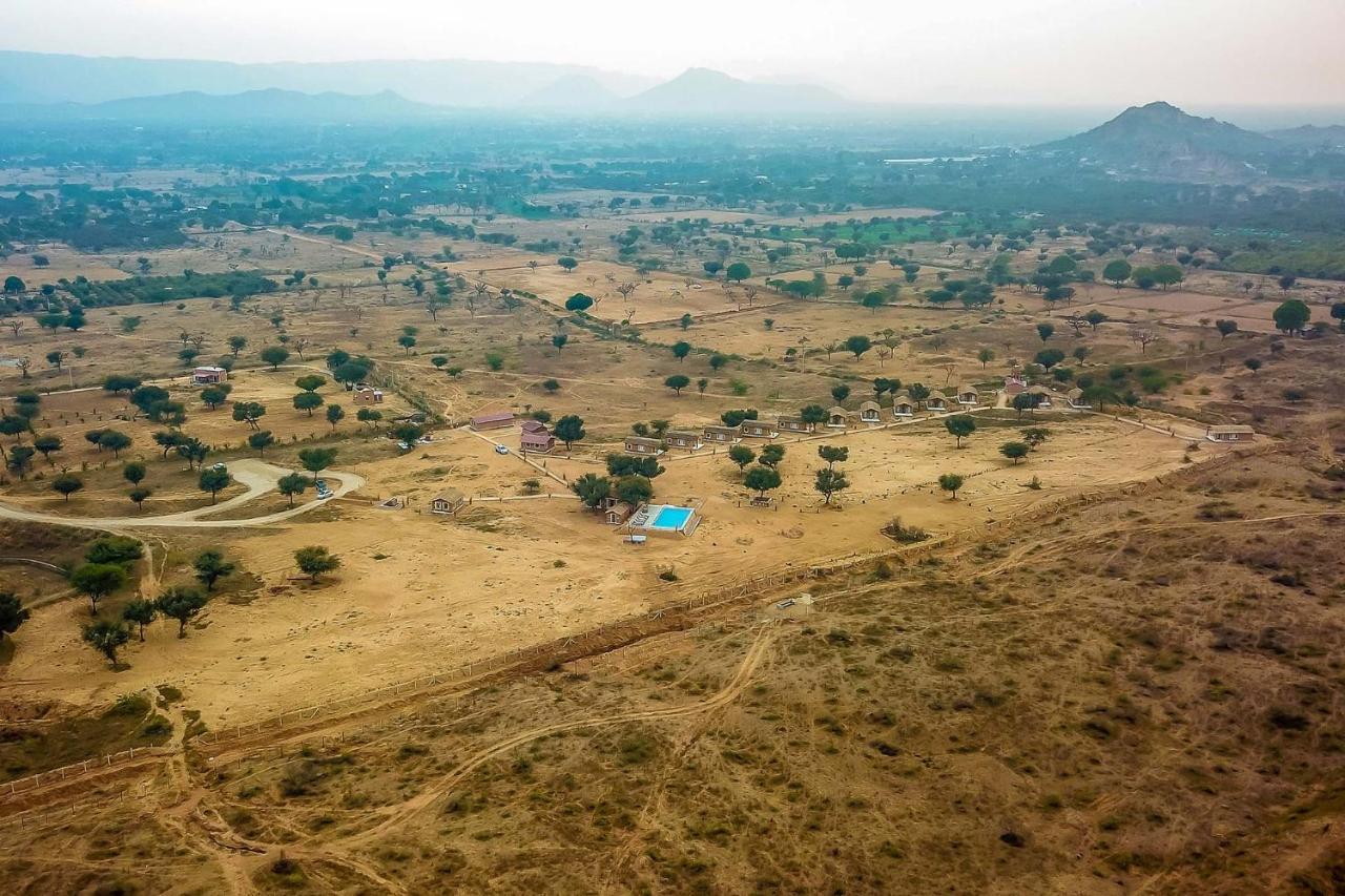 Camp Lands End Hotell Pushkar Exteriör bild