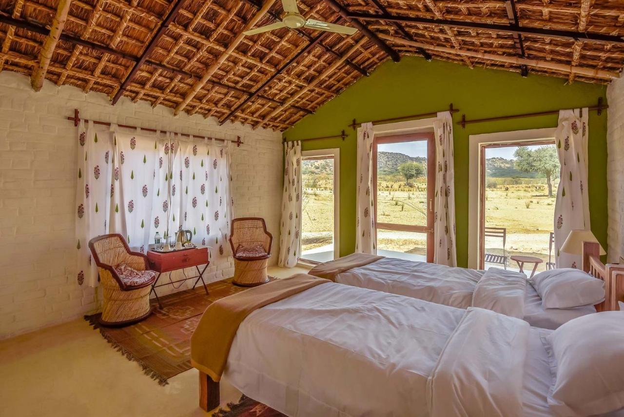 Camp Lands End Hotell Pushkar Exteriör bild